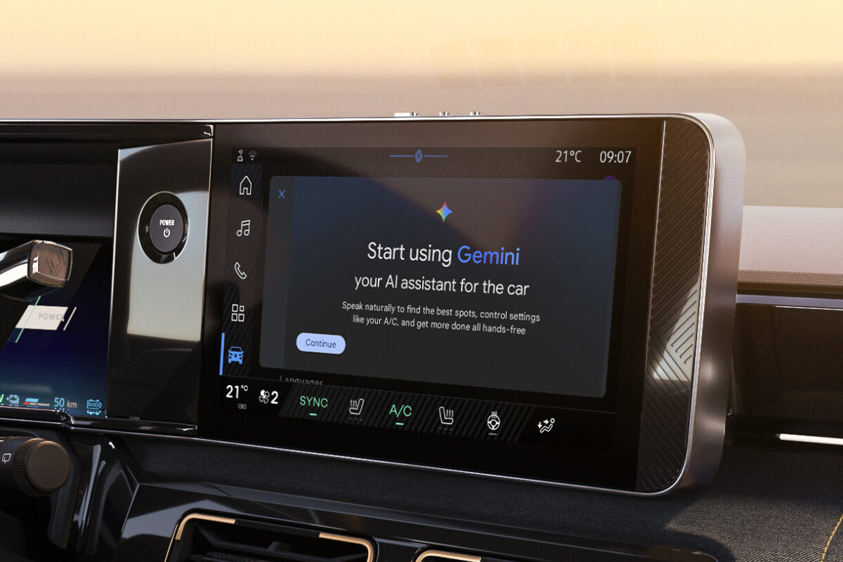 Renault Google Gemini