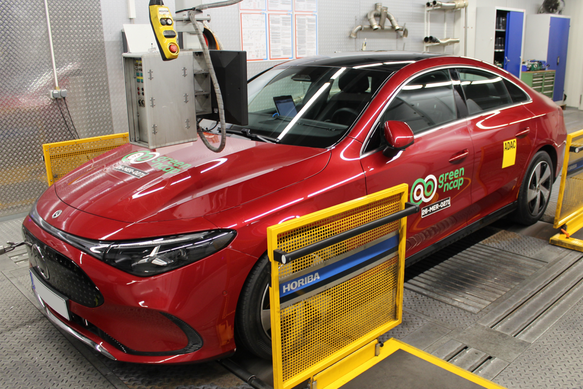 Mercedes-Benz CLA EQ receives five stars from Green NCAP