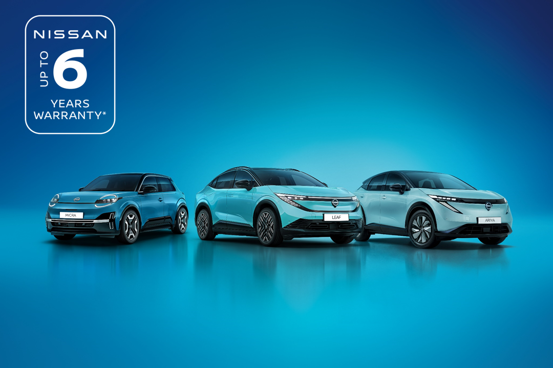 Nissan EVs gain six-year Service Activated Warranty