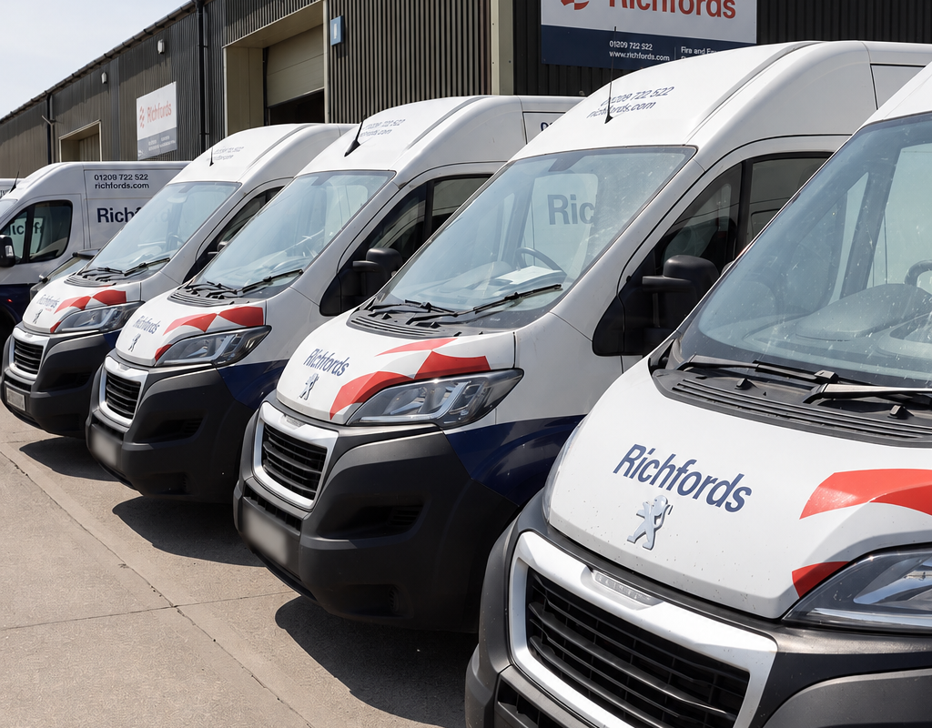 Richfords cuts fleet collision risk by 22% with Geotab Vitality