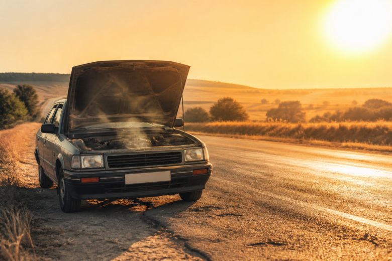 car fire