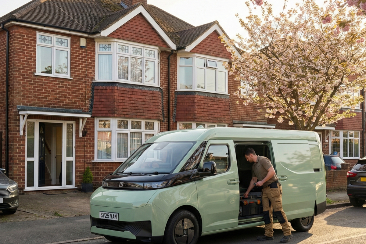tradespeople electric van