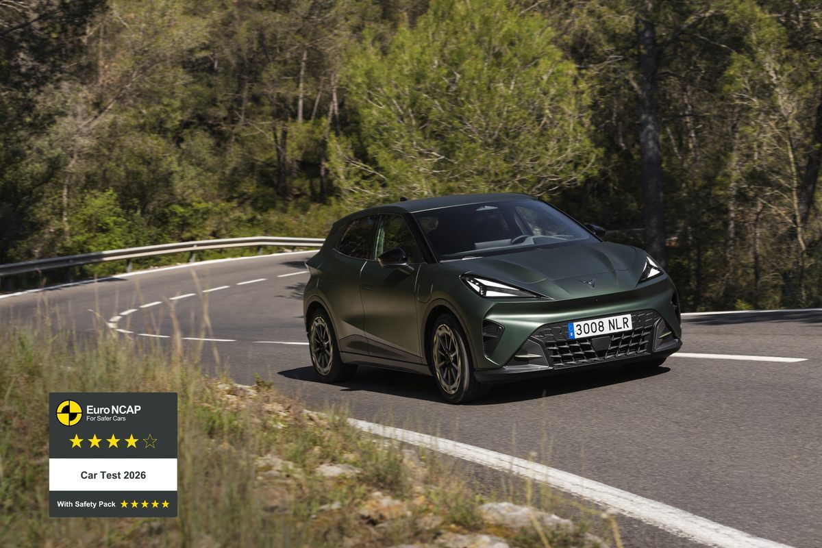 CUPRA Raval secures five-star Euro NCAP rating