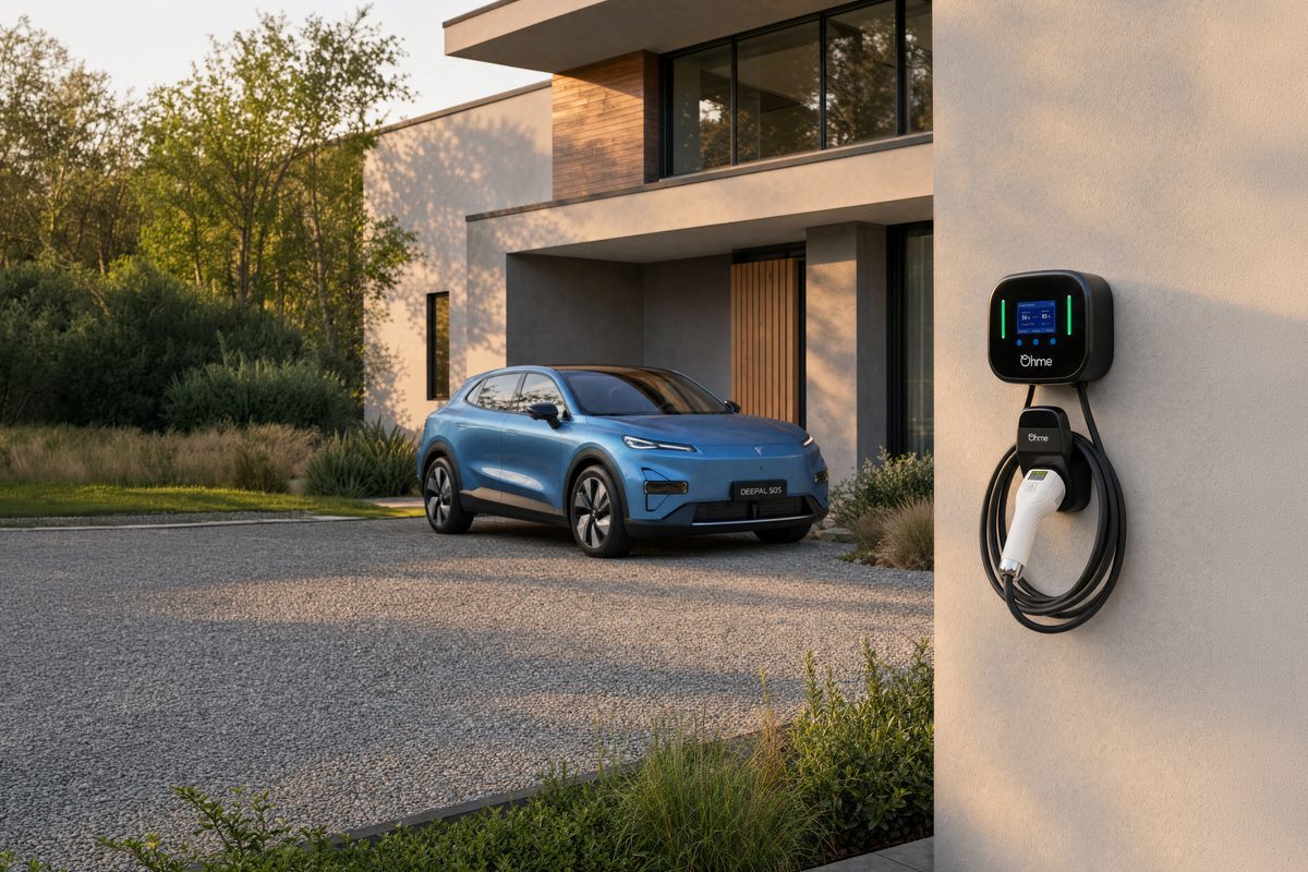 Changan names Ohme as home EV charging partner