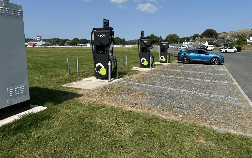 Zapgo opens charging site at Cartmel Racecourse | Business Motoring