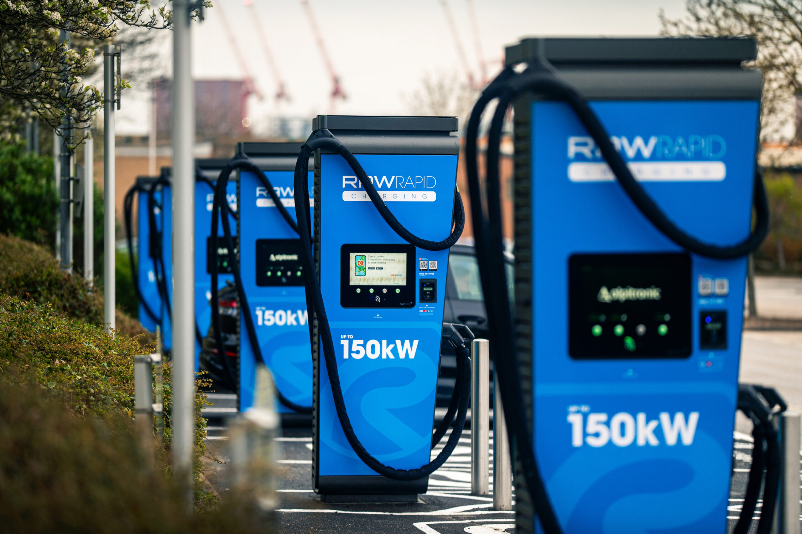 RAW opens 14-bay EV charging hub in Aberdeen | Business Motoring