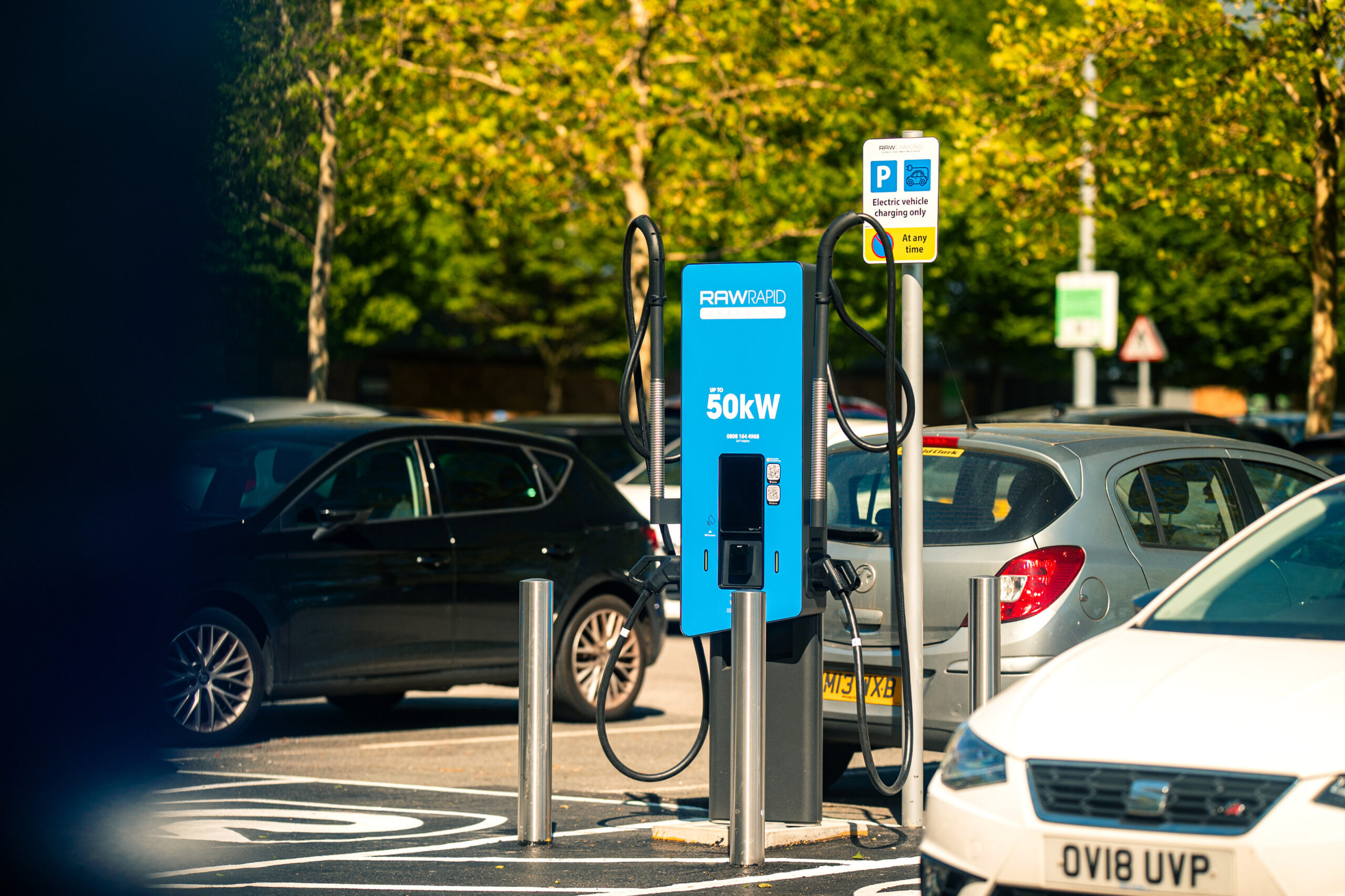 RAW Charging opens eight-bay EV hub at Clarks Village, Somerset | Business Motoring