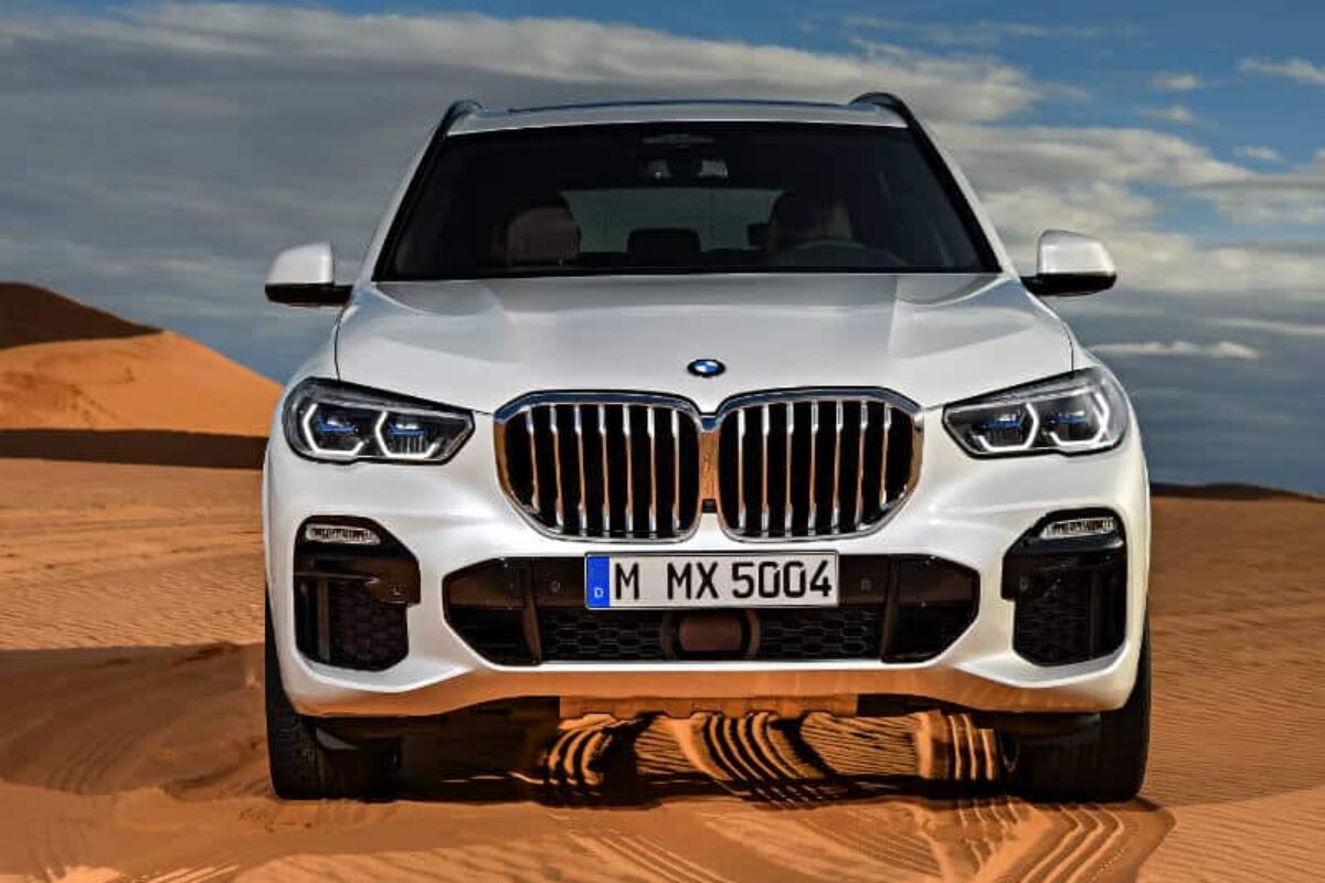 Al new BMW X5 front on