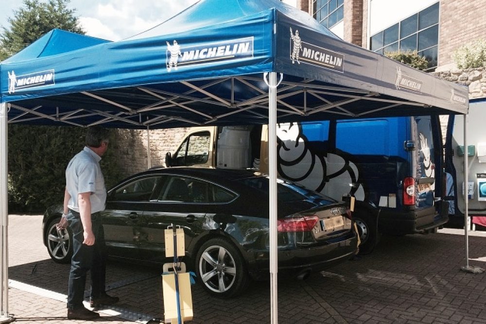 Arval michelin tent