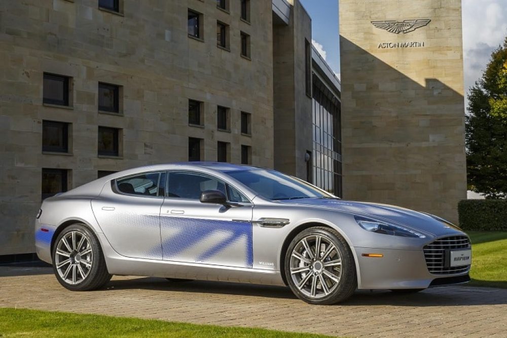 Aston Martin RapidE concept electric supercar