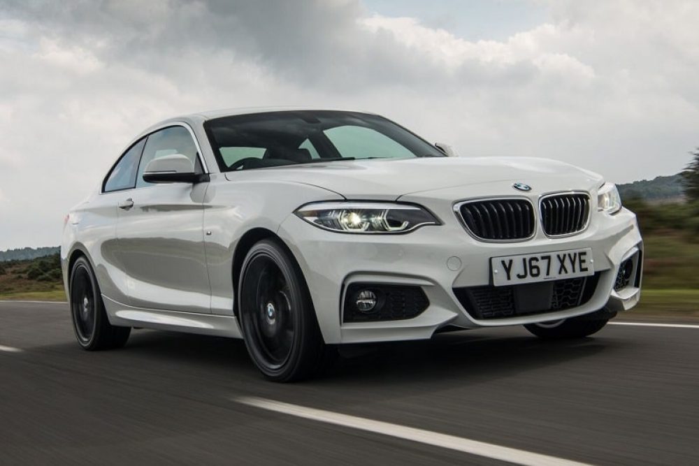 BMW 220d 67 plate front dynamic level