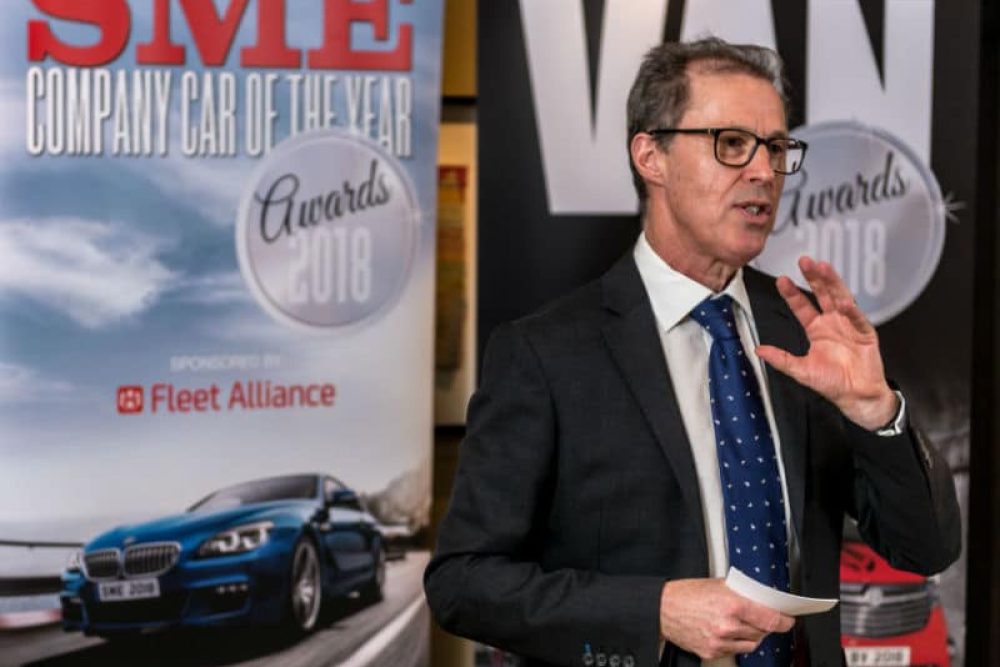 Editorial director Ralph Morton starts the presentation of the SME Company Car of the Year Awards