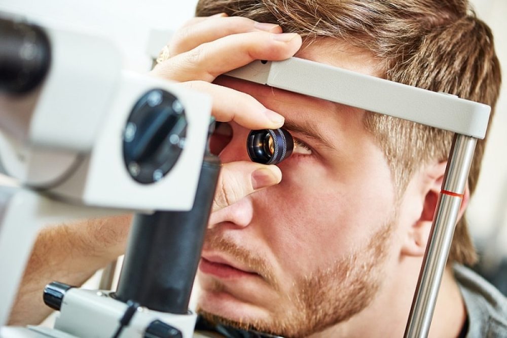Eye test medical report