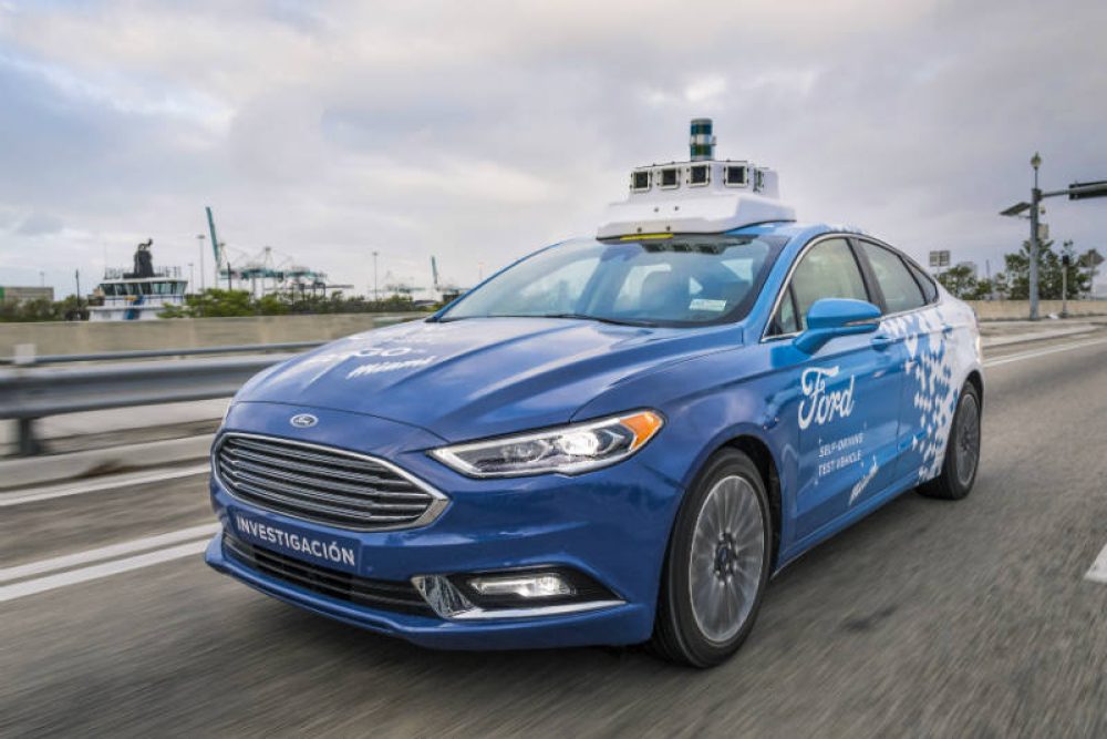 Ford tests autonomous vehicles in Miami