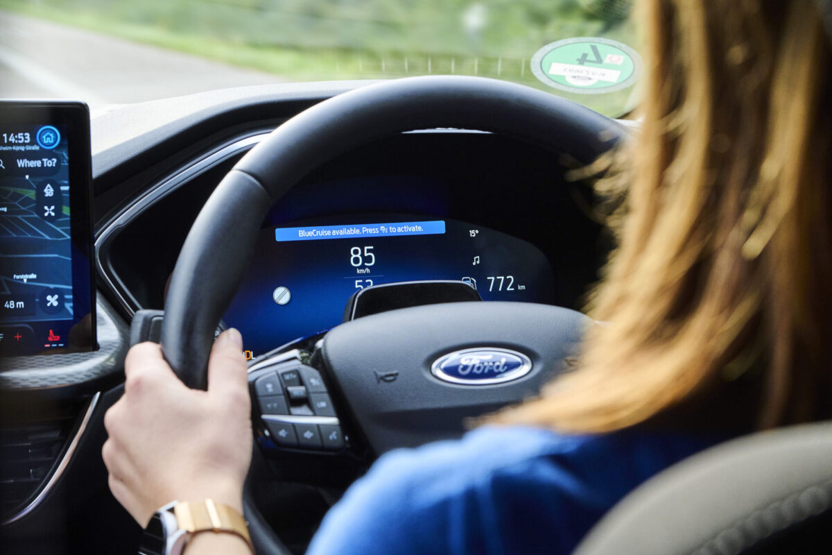 Ford hands-free driving