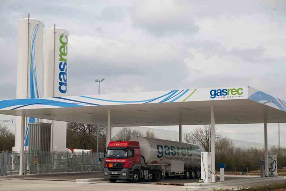 Gasrec UKs first Bio LNG refuelling station 2