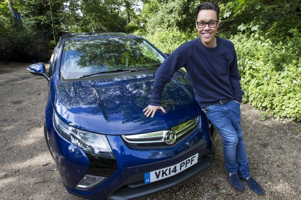 Gok Wan and the Vauxhall Ampera 800