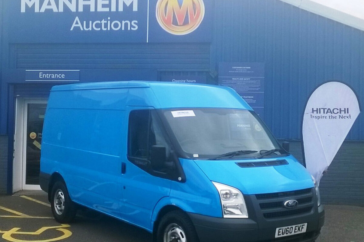 Hitachi Capital donates 2010 Ford Transit to Manheim