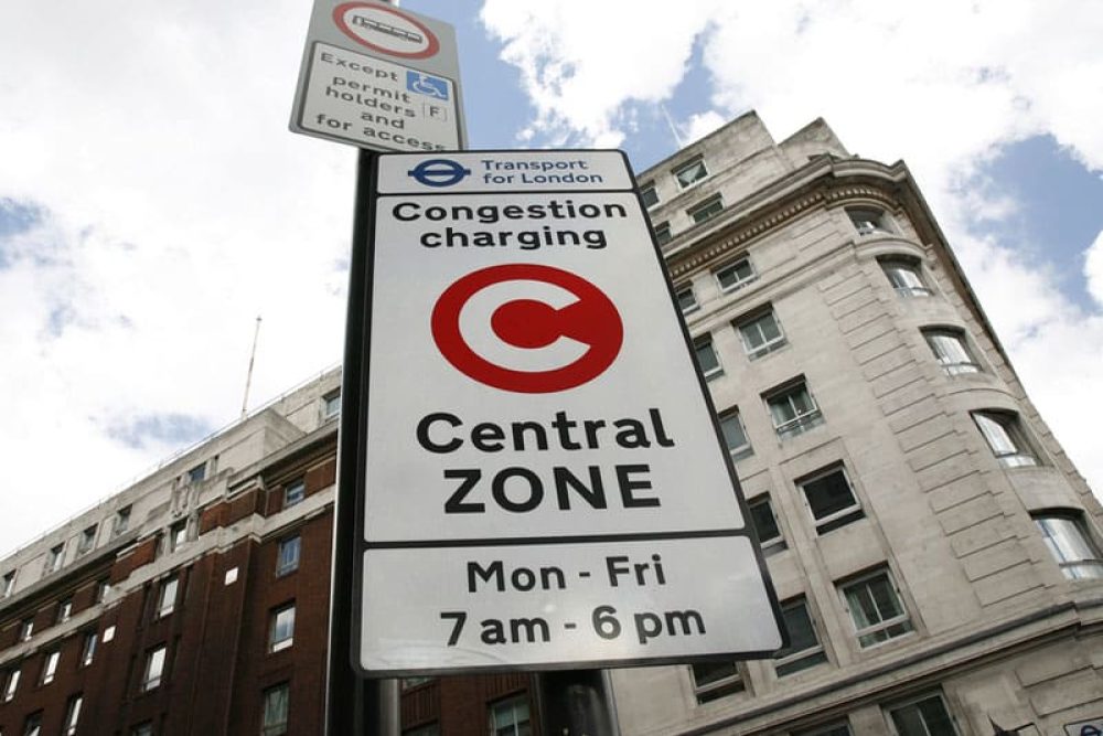 London Congestion Charge_sign