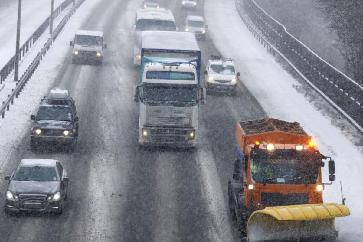 Motorway-snow