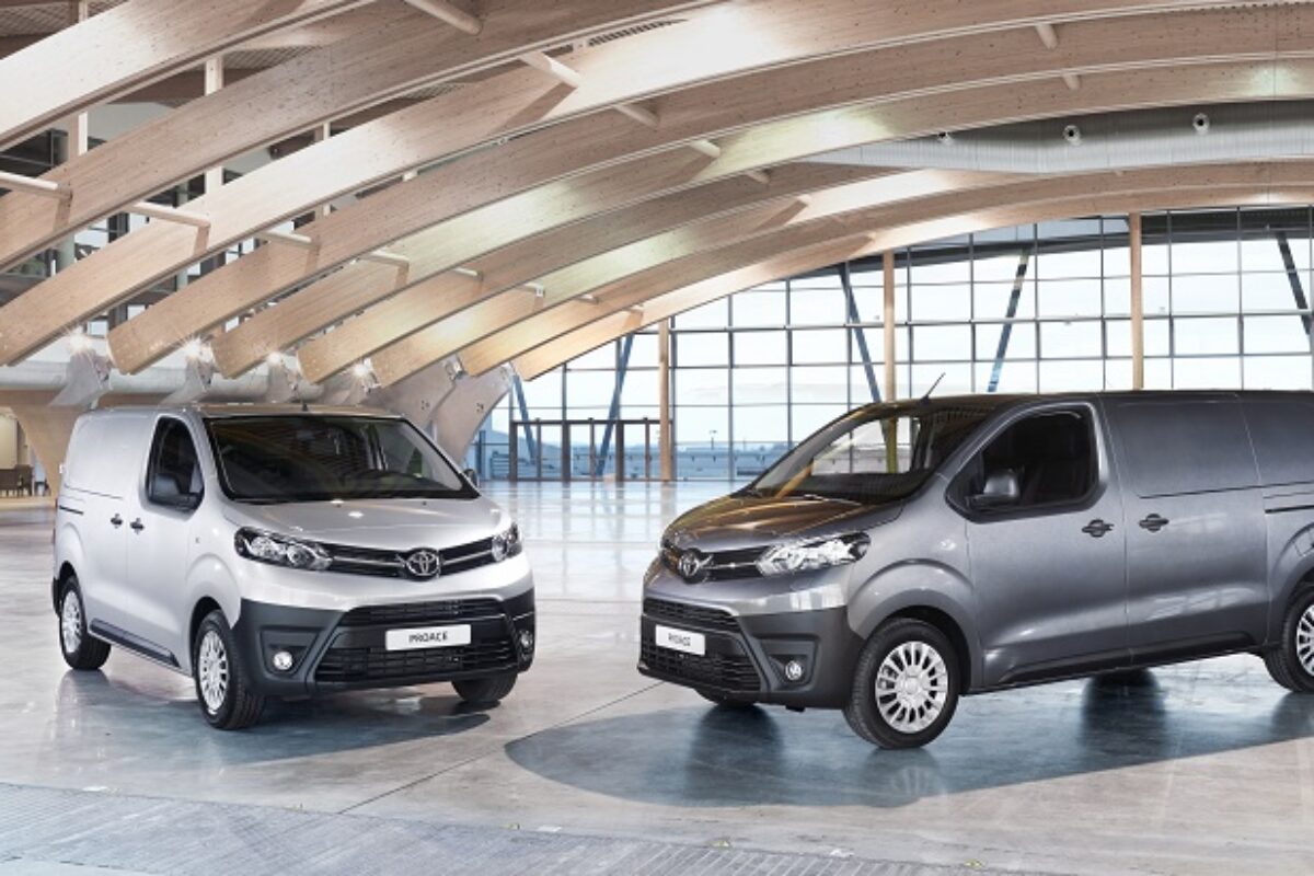 New Proace vans now come with Toyota 5 year warranty