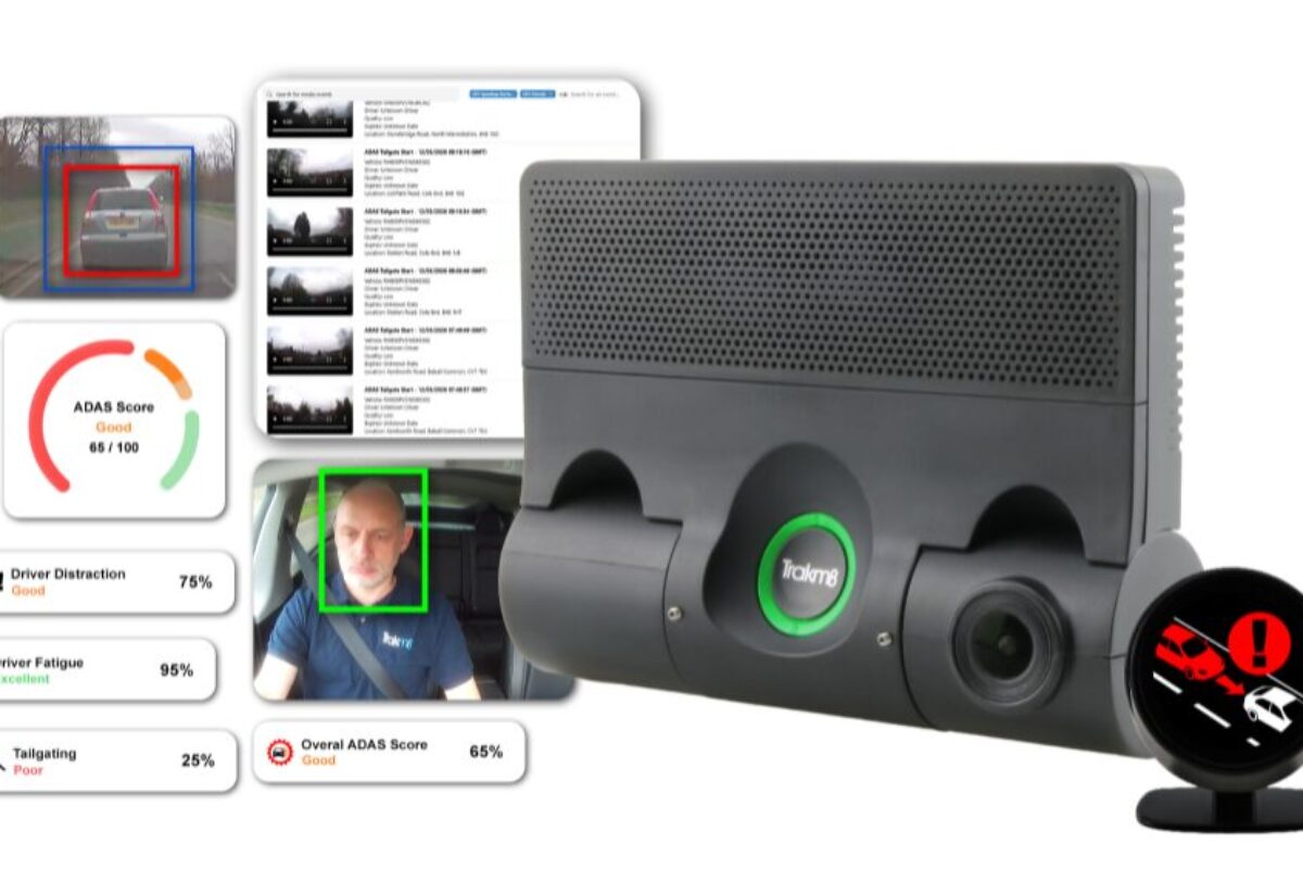 RH600 Plus AI dashcam with Trakm8 Insight safety reporting