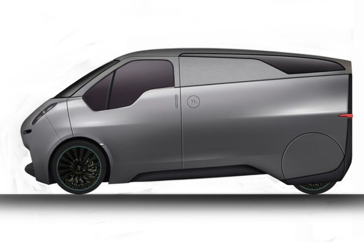 Riversimple hydrogen van concept