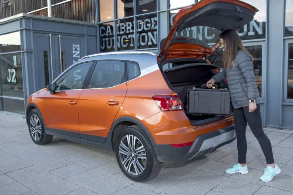 SEAT Arona review loading boot space_3