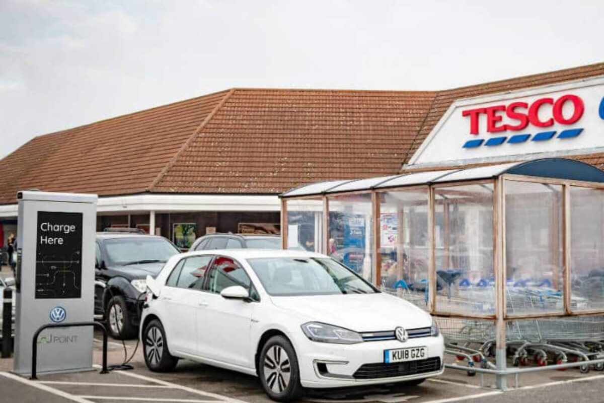 Tesco Pod Point charger