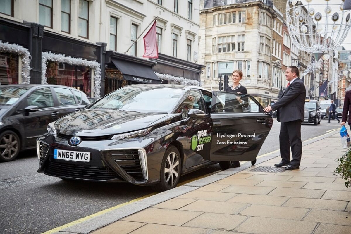 Toyota Mirai 1st passenger London