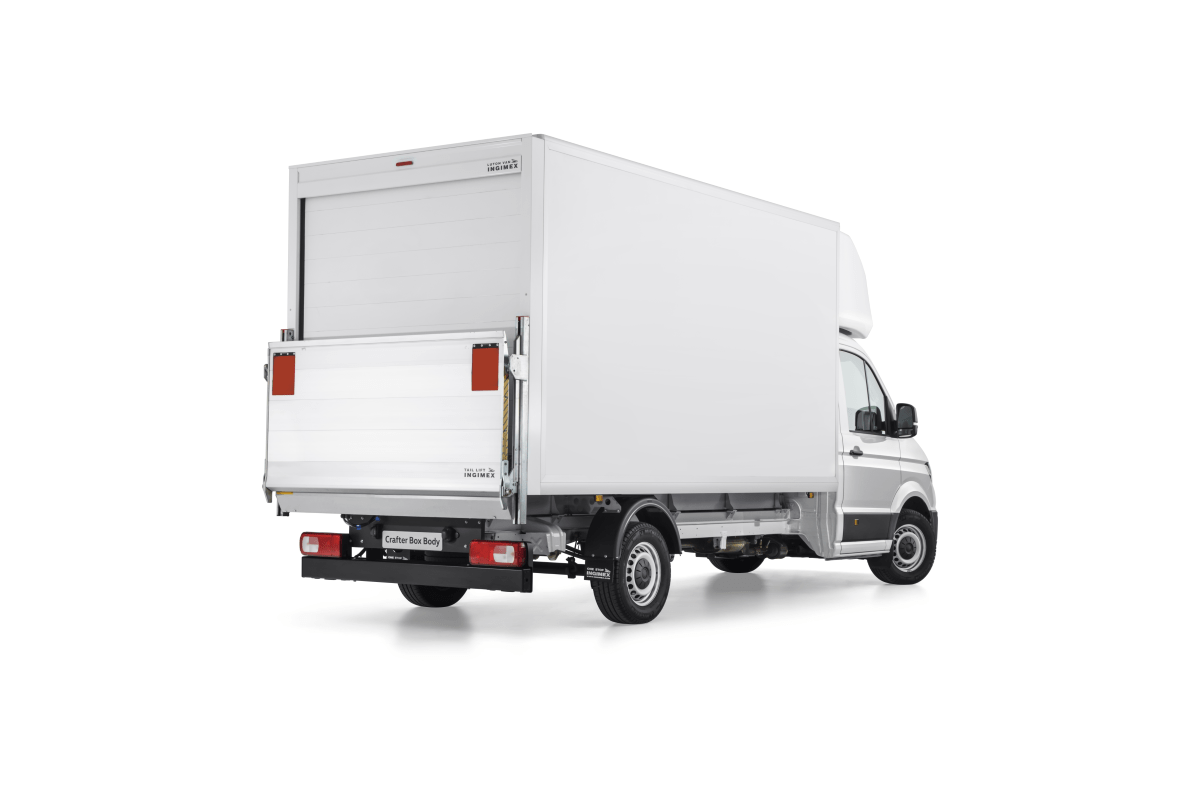 VolkswagenCommercialVehicleslaunchesnewtailliftconversionforCrafterLuton
