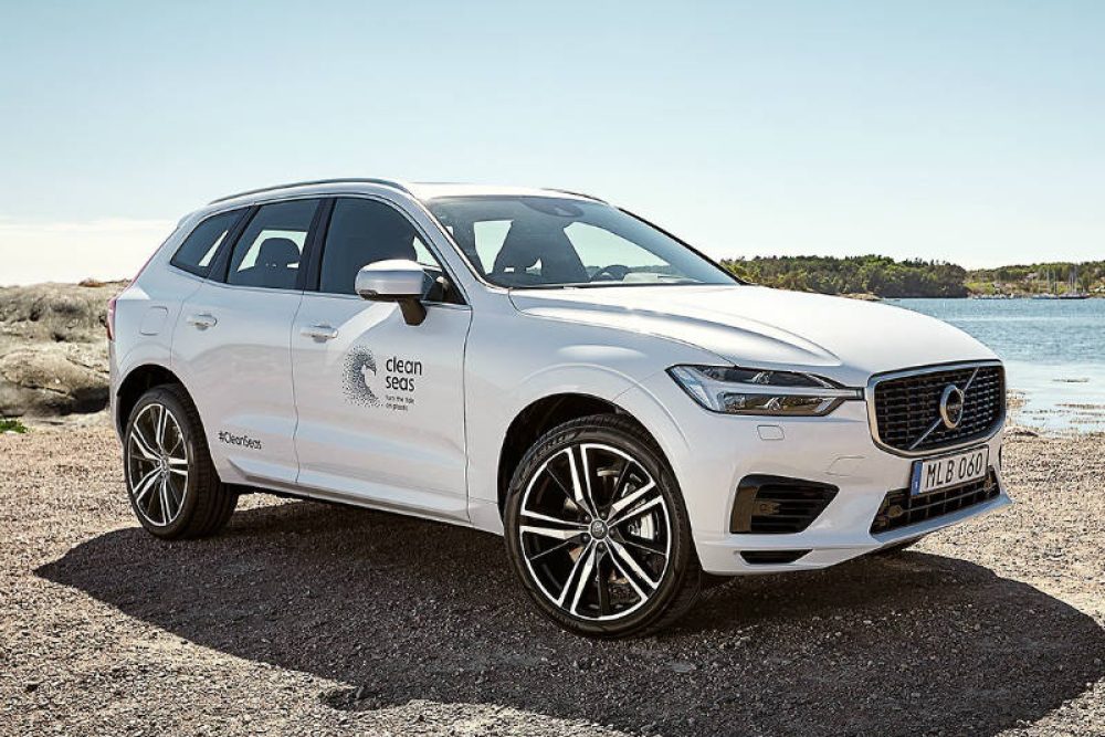 Volvo XC60 made from recycled plastics