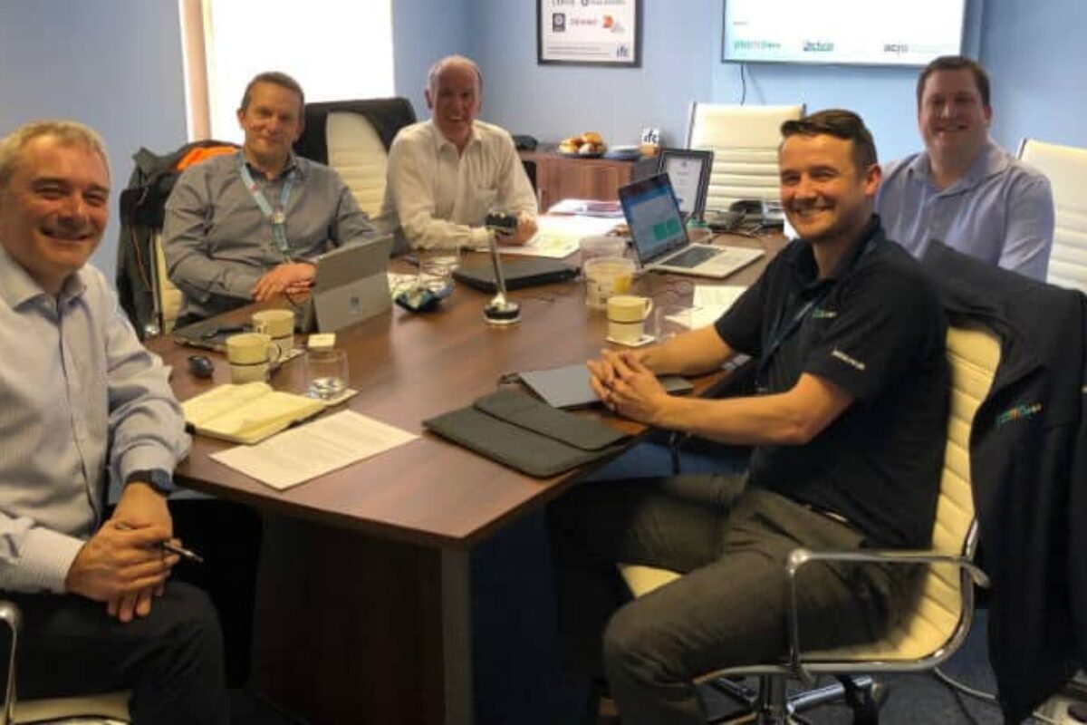 acfo grey fleet webinar speakers clockwise from left simon turner stewart lightbody john pryor james pestell and richard evans