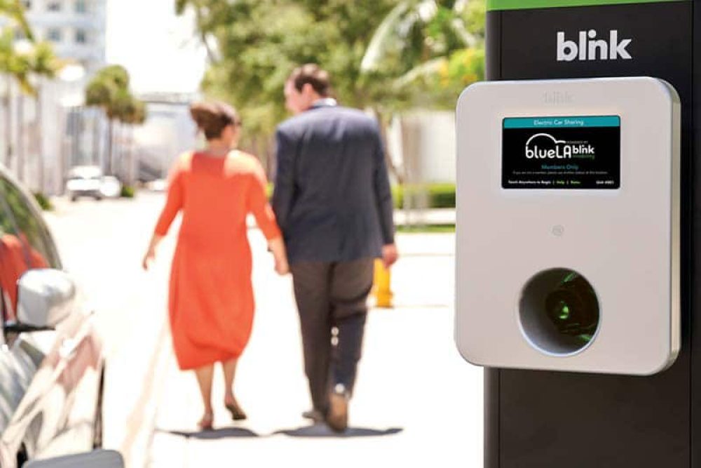 blink mobility electric car sharing