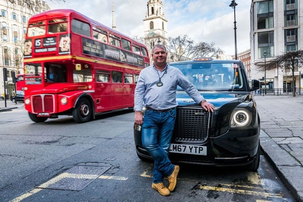 electric London Taxi