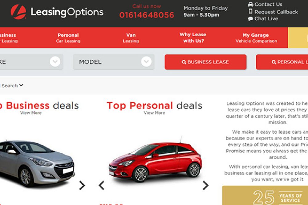 leasing options new website