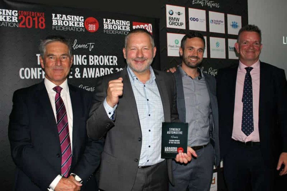 synergy celebrate Leasing Broker of the Year